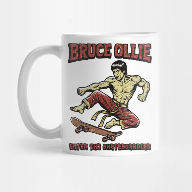 Bruce Ollie – Enter the Skateboarding by Wrongteeshirt